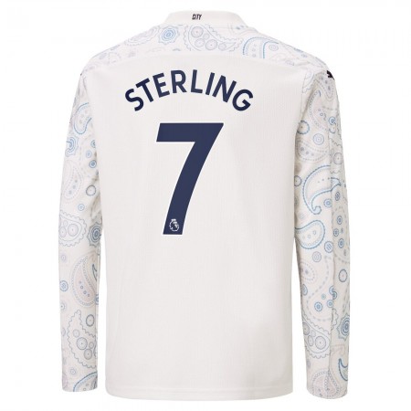 Camisetas Manchester City Raheem Sterling 7 Tercera Equipacion 2020/2021 Manga Larga
